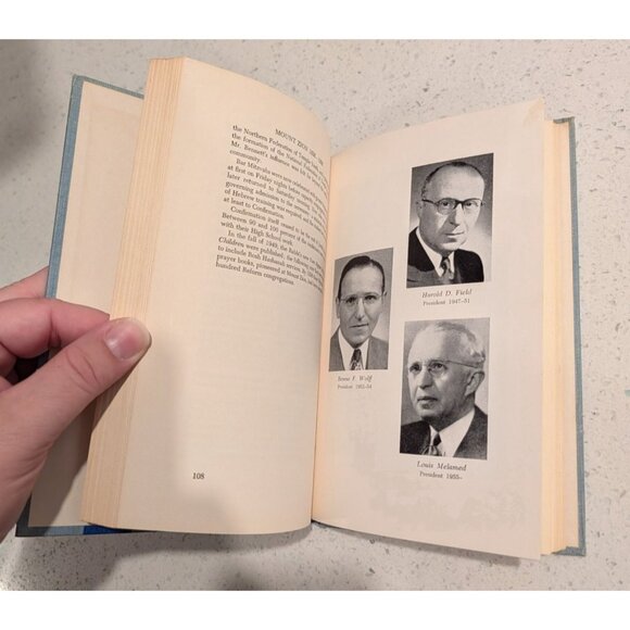 Mount Zion 1856-1956 The First Hundred Years Hardcover Book - Picture 8 of 8